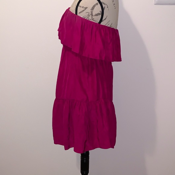 Alice & Trixie fuschia strapless dress - Picture 3 of 5